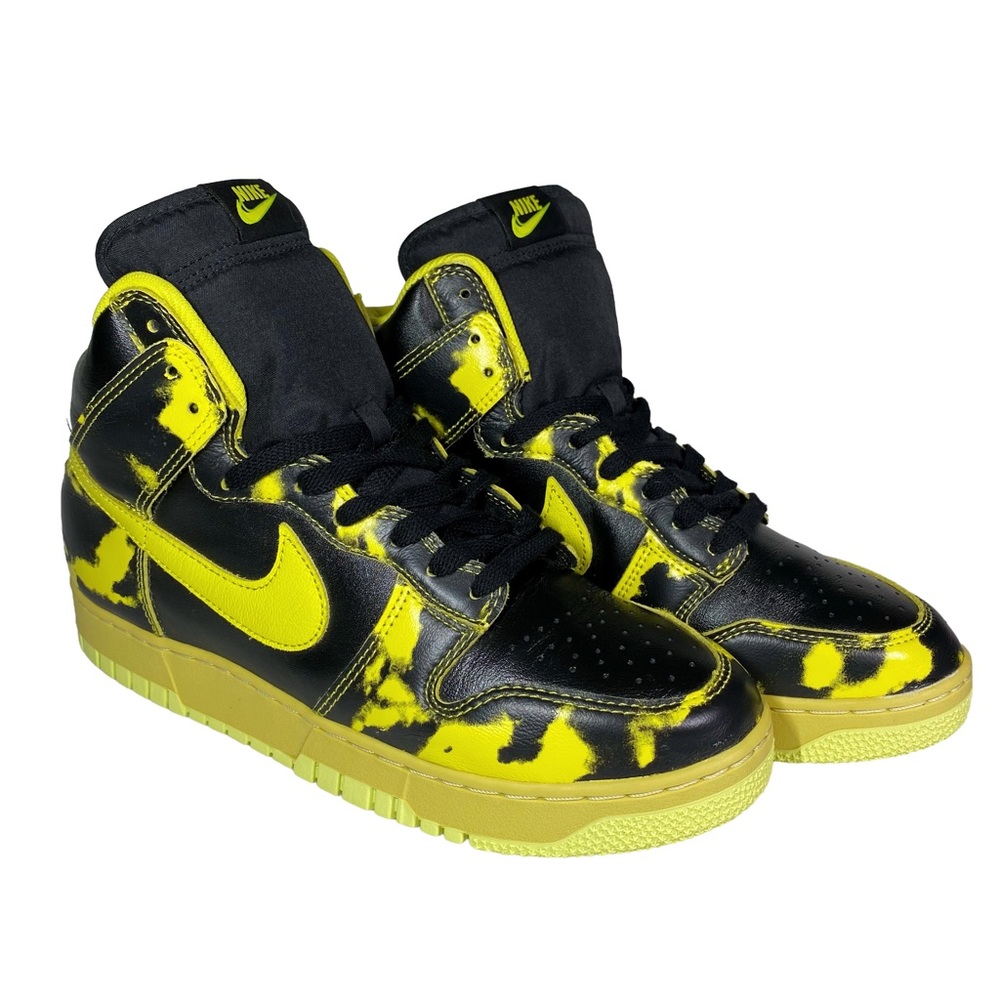 Nike Dunk High 1985 Yellow Acid Wash 2022 Men's Size 10